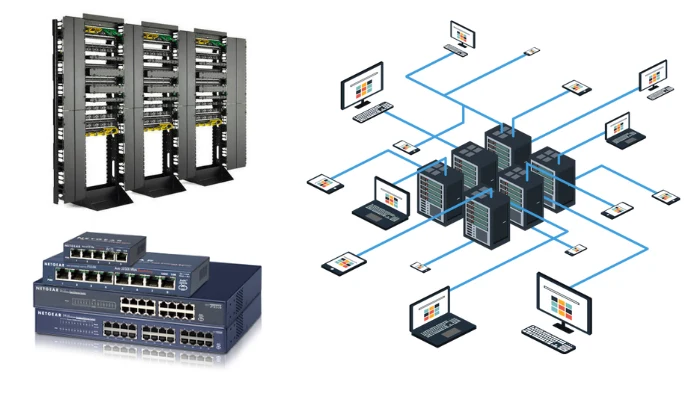 Racks y switches de cableado estructurado